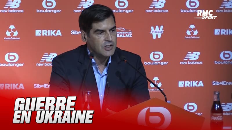Guerre en Ukraine : Le nouvel entraîneur de Lille Paulo Fonseca témoigne de ce qu’il a vécu à Kiev