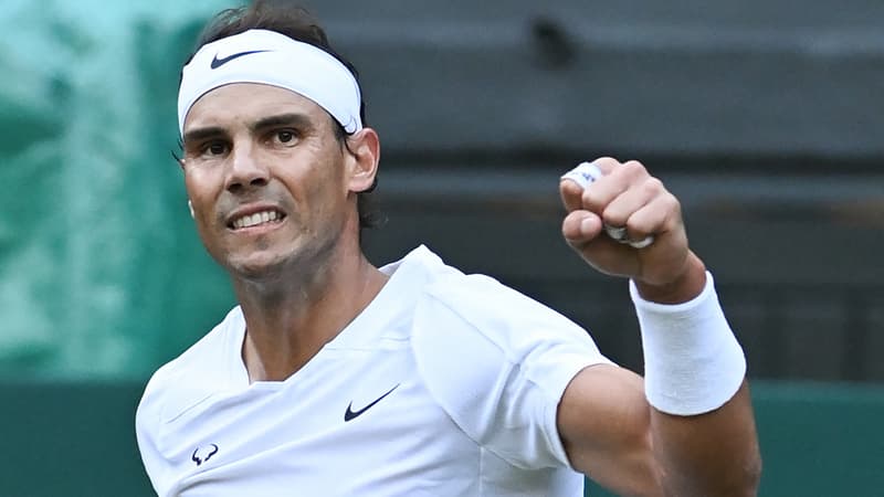 Wimbledon: Nadal rejoint les quarts après une victoire pleine de maîtrise