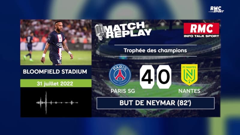 PSG 4-0 Nantes : Neymar, Messi, Ramos… la démonstration parisienne avec les commentaires RMC