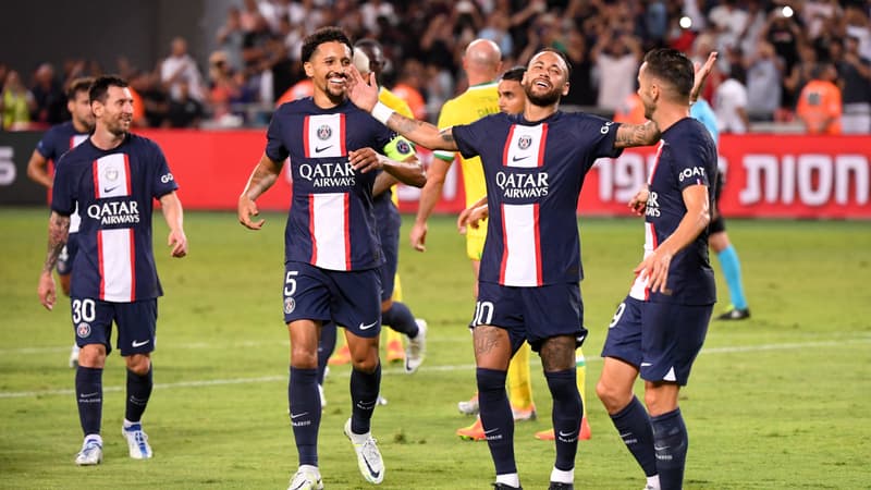 PSG-Nantes: Marquinhos a senti Messi et Neymar libérés