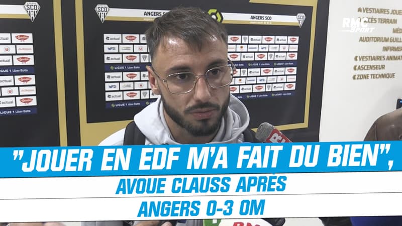 Angers 0-3 OM : “Jouer en équipe de France m’a fait du bien pour la confiance”, avoue Clauss