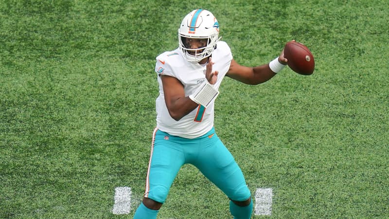 NFL: inquiétude pour le quarterback des Miami Dolphins hospitalisée après un plaquage