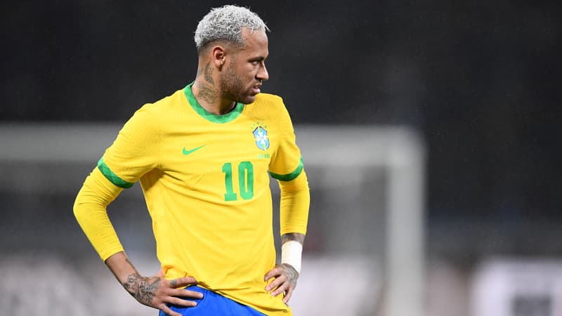 Brésil: frayeur pour Neymar lors d’un entraînement