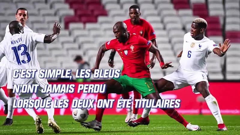 Equipe de France : les statistiques du duo Pogba – Kanté en bleu