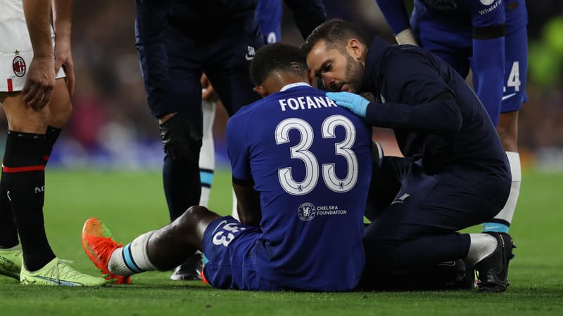 Chelsea: pas de grave blessure pour Wesley Fofana