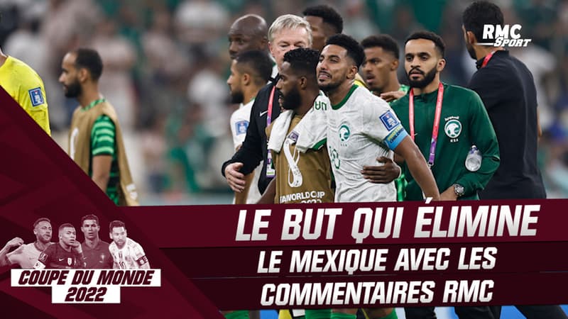 Coupe du monde 2022 : Le but saoudien qui élimine définitivement le Mexique avec les commentaires RMC Sport