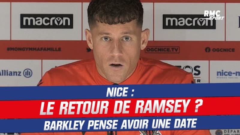 Nice : “Ramsey sera de retour la semaine prochaine” croit savoir Barkley