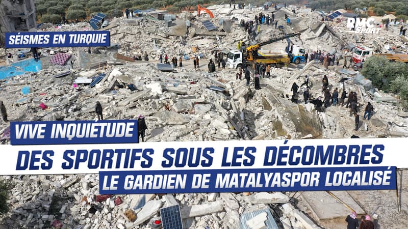 Séismes en Turquie : Des sportifs sous les décombres