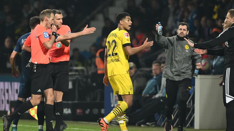 Bundesliga: l’arbitre de Bochum-Dortmund menacé et placé sous protection après son erreur