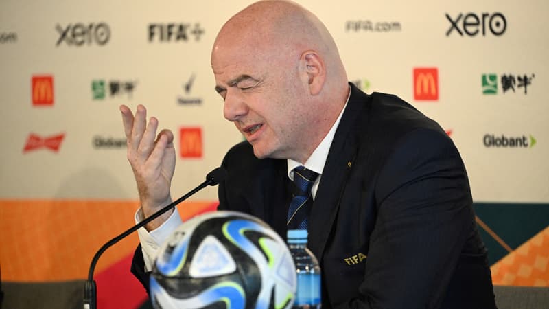 Baiser forcé de Rubiales: “Cela n’aurait jamais dû se produire”, regrette le président de la Fifa, Gianni Infantino