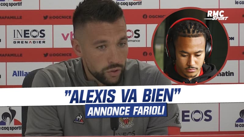 Nice : “Alexis (Beka Beka) va bien”, les premiers mots de Farioli après la menace de suicide de son joueur