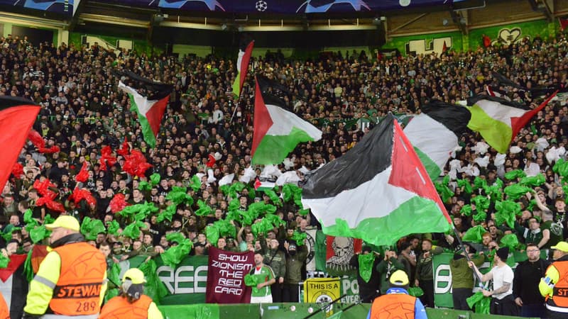 Israël-Gaza: le Celtic bannit un groupe de supporteurs pour des drapeaux de la Palestine en tribunes