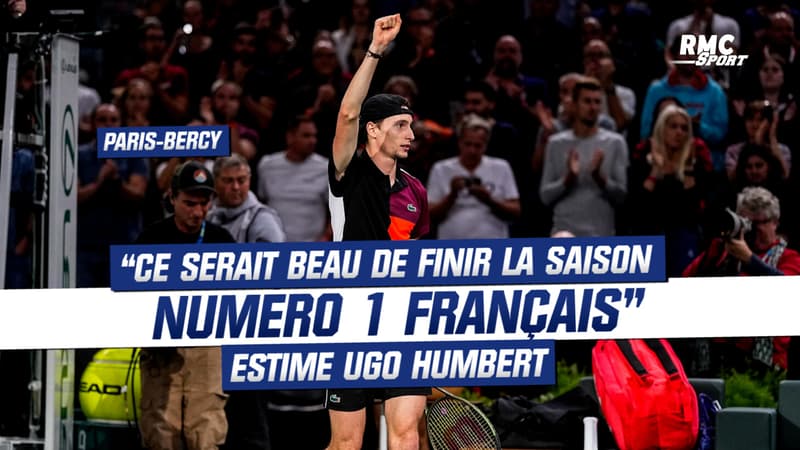 Paris-Bercy : “Ce serait beau de finir la saison numéro 1 Français”, estime Ugo Humbert