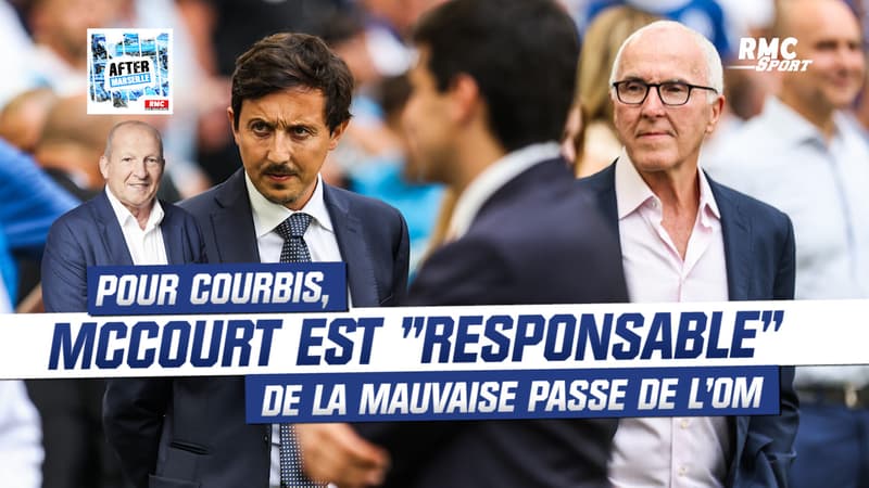 After Marseille : Pour Courbis, McCourt est “le premier responsable” de la mauvaise passe de l’OM