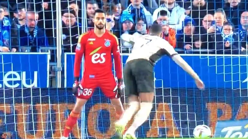 Strasbourg-PSG: penalty arrêté face à Mbappé, boulette… l’ascenseur émotionnel pour les débuts de Bellaarouch en L1