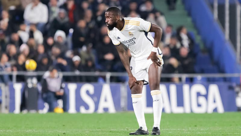Real Madrid: Rüdiger blessé à la cuisse gauche, les Merengue sans défenseurs centraux contre Gérone