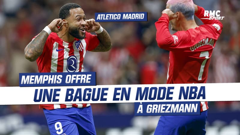 Atlético Madrid : le joli cadeau en mode NBA de Memphis à Antoine Griezmann !