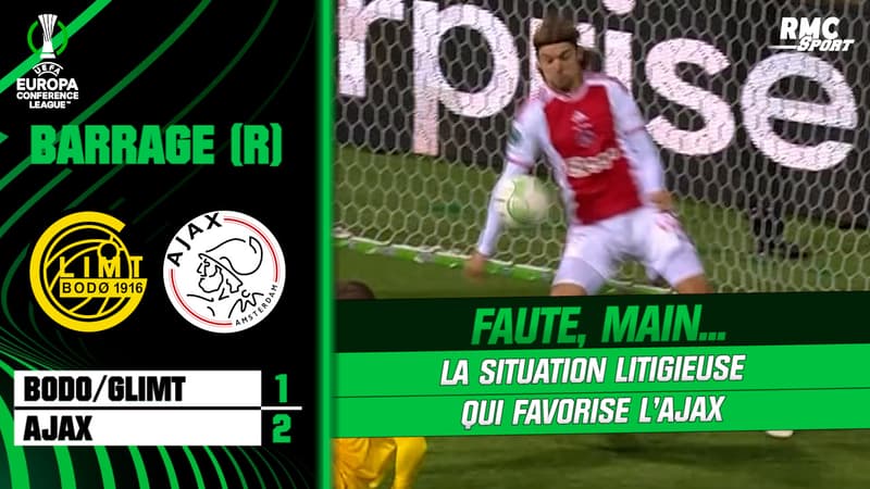 Bodo/Glimt 1-2 a.p. Ajax (Q) : Faute, main… la situation litigieuse qui favorise l’Ajax