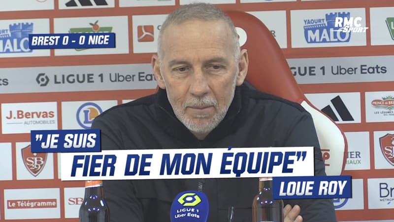 Brest 0-0 Nice : “Je suis fier de mon équipe”, loue Roy