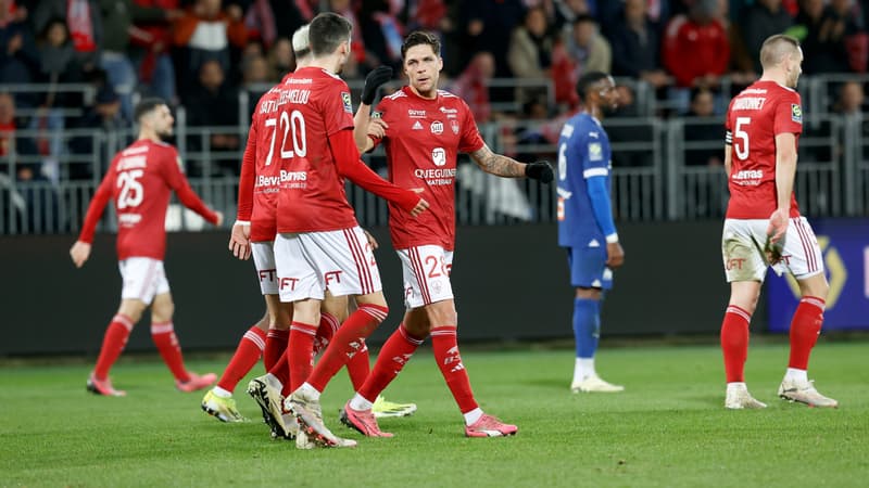 Brest-OM: Lees-Melou punit Marseille et permet aux Brestois, dauphins du PSG, de continuer à rêver