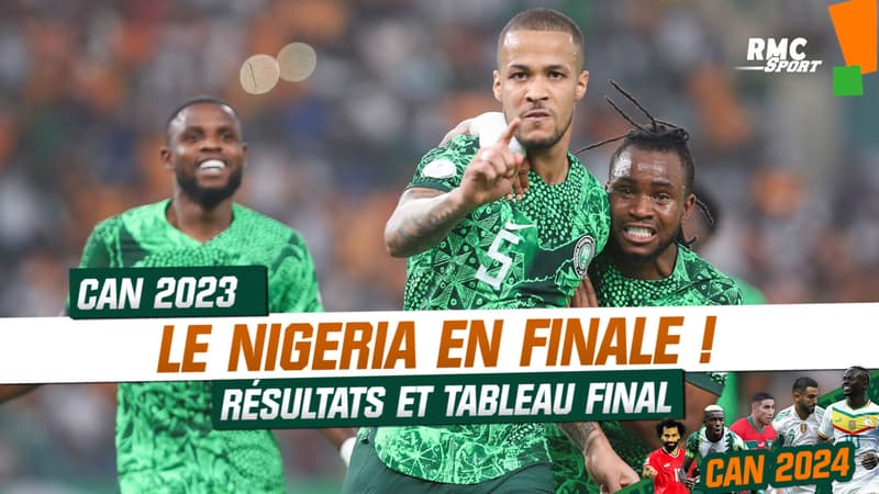 CAN 2023 : L’Afrique du Sud frôle l’exploit face au Nigeria, résultats et tableau final