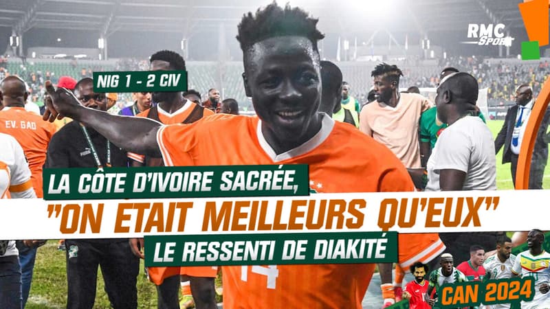 CAN 2024 : “on était meilleurs qu’eux, le mental et le jeu ont fait la différence” explique Diakité