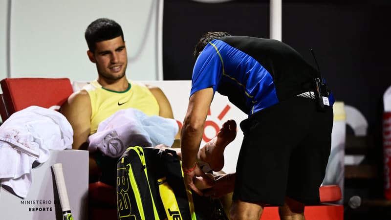 Tennis: Alcaraz abandonne après seulement deux jeux au tournoi de Rio