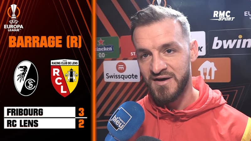 Fribourg 3-2 a.p. Lens : “Beaucoup de fierté” pour Gradit malgré l’élimination des Sang et Or