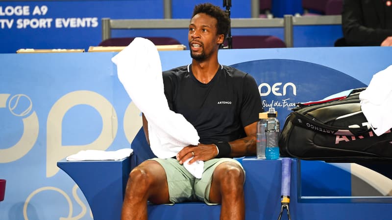 “T’aurais dû prendre une pizza pepperoni”: Gaël Monfils victime de problèmes gastriques en plein match