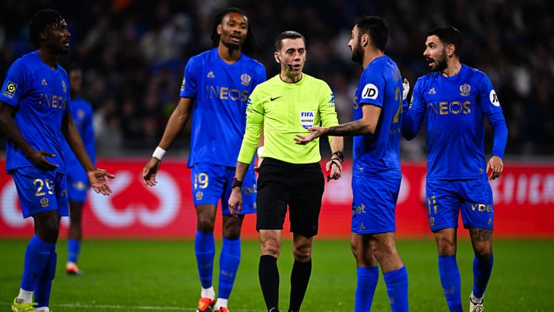 “Une personne arrogante”: la grosse colère des Niçois sur l’arbitrage de Clément Turpin lors d’OL-Nice
