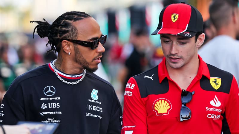 F1: Leclerc froissé par l’arrivée d’Hamilton chez Ferrari?