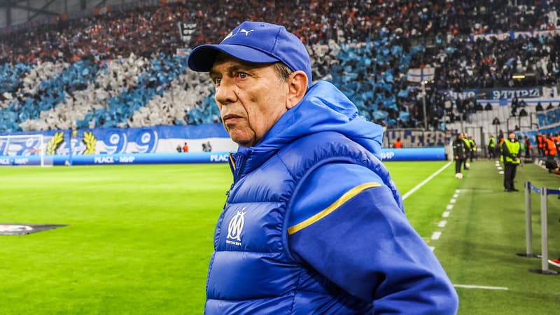 OM-Shakhtar : pour sa première, Gasset salue “un match référence au niveau de l’état d’esprit”
