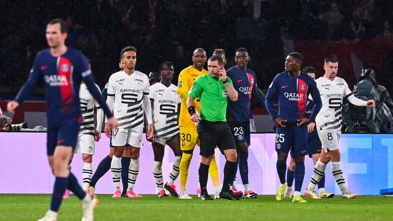 PSG-Rennes: “Ramos commence à tomber avant le contact”, les Rennais “frustrés” par le penalty concédé en fin de match