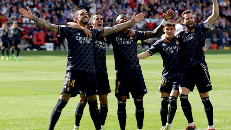 Rayo Vallecano-Real Madrid: le clin d’oeil de Joselu à Bellingham après son but