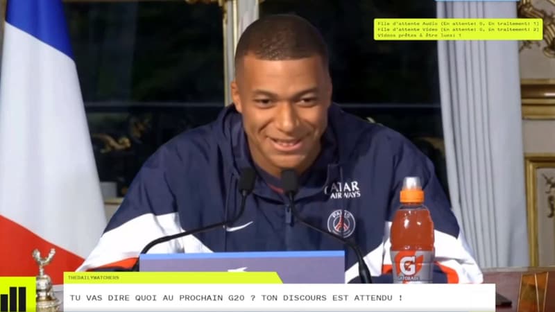 Inflation, écologie et Cédric Doumbè: une fausse conférence de presse de Kylian Mbappé à l’Elysée devient virale