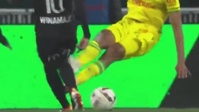 Nantes-Lens: “Ça peut finir avec une jambe cassée”, les Lensois choqués par la faute non-sifflée de Zézé