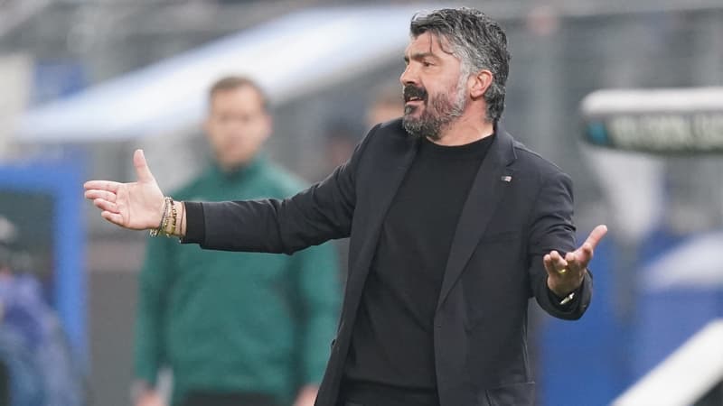 OM: “Je ne vois pas une équipe morte”, Gattuso défend ses joueurs en pleine crise