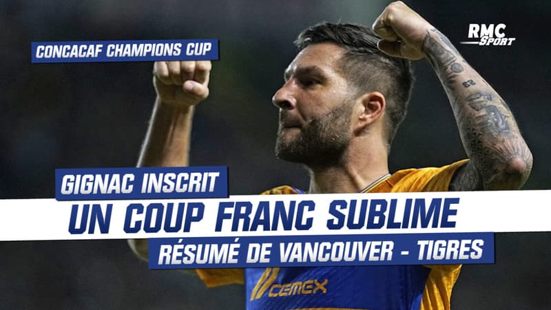 Le coup franc SUBLIME de Gignac pour égaliser dans les derniers instants (Résumé Vancouver v Tigres)