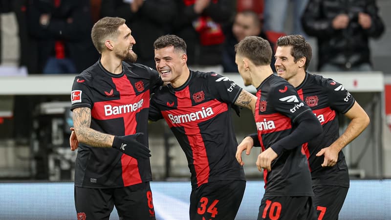 Bayer Leverkusen: le bijou de Xhaka face à Mayence avec une célébration façon blessure qui a effrayé Xabi Alonso