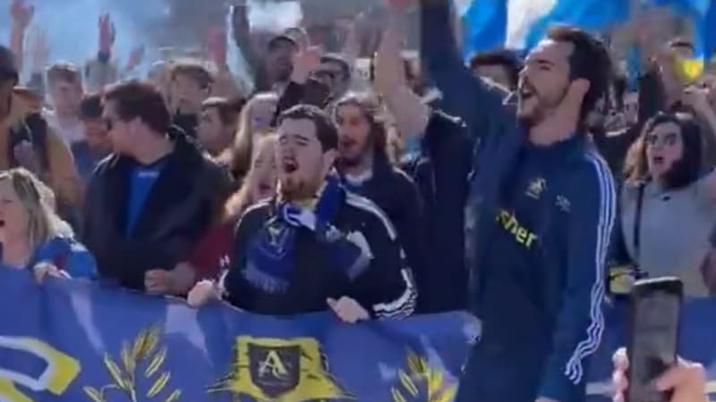 Le streamer Domingo a enflammé les tribunes d’Aubagne lors d’un match de National 2