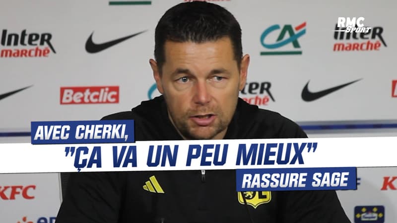 Lyon 2-1 Lille : “Ca va un peu mieux … sauf quand il sort”, Sage sur son entente avec Cherki