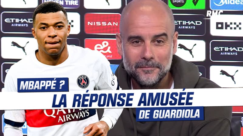Man City : La réponse amusée de Guardiola sur Mbappé