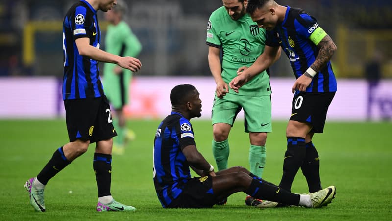 Inter-Atlético: Marcus Thuram sorti sur blessure à un mois du prochain rassemblement des Bleus