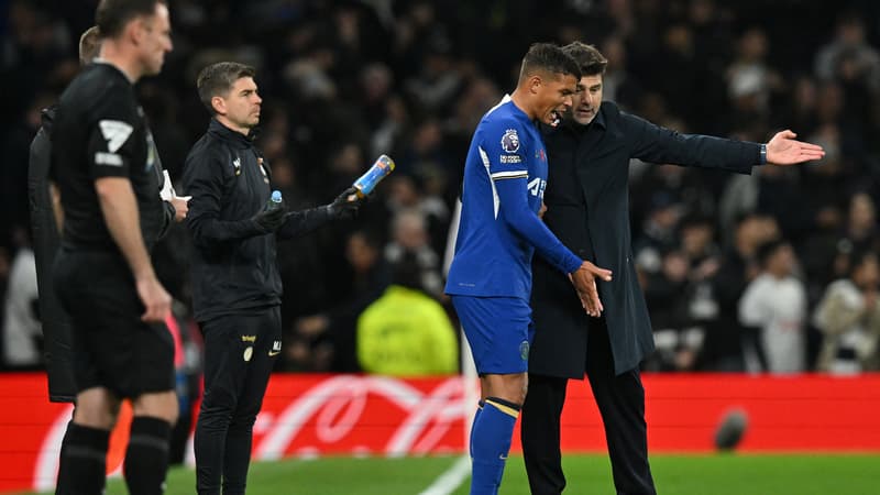 Chelsea: Pochettino a parlé avec Thiago Silva après le tweet de sa femme demandant le départ de l’entraîneur