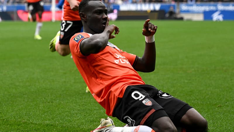 Strasbourg-Lorient: l’incroyable stat de Mohamed Bamba, à nouveau buteur avec les Merlus