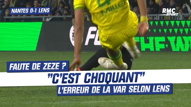 Nantes 0-1 Lens: “C’est choquant”, Nallis indigné par l’erreur de la VAR sur Da Costa