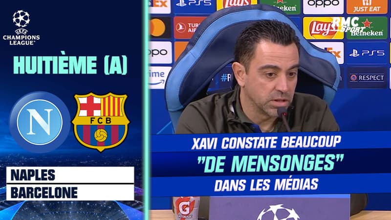 Naples – Barça : “Beaucoup de mensonges”, Xavi défend De Jong et s’en prend aux médias