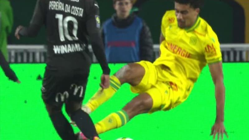 Nantes-Lens: le geste très dangereux de Zeze non signalé par la VAR et Stéphanie Frappart