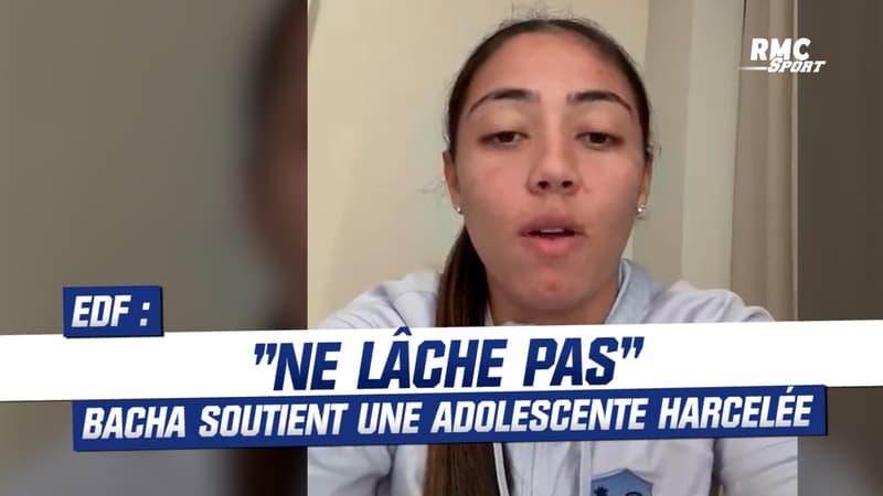 “Ne lâche pas”, le message de Bacha à une collégienne harcelée