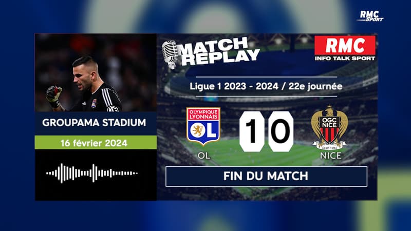 OL 1-0 Nice : La remontée des Gones se poursuit… le goal replay du match
